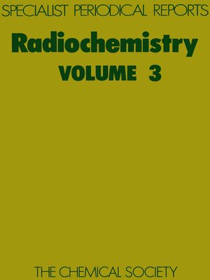 cover image of Radiochemistry